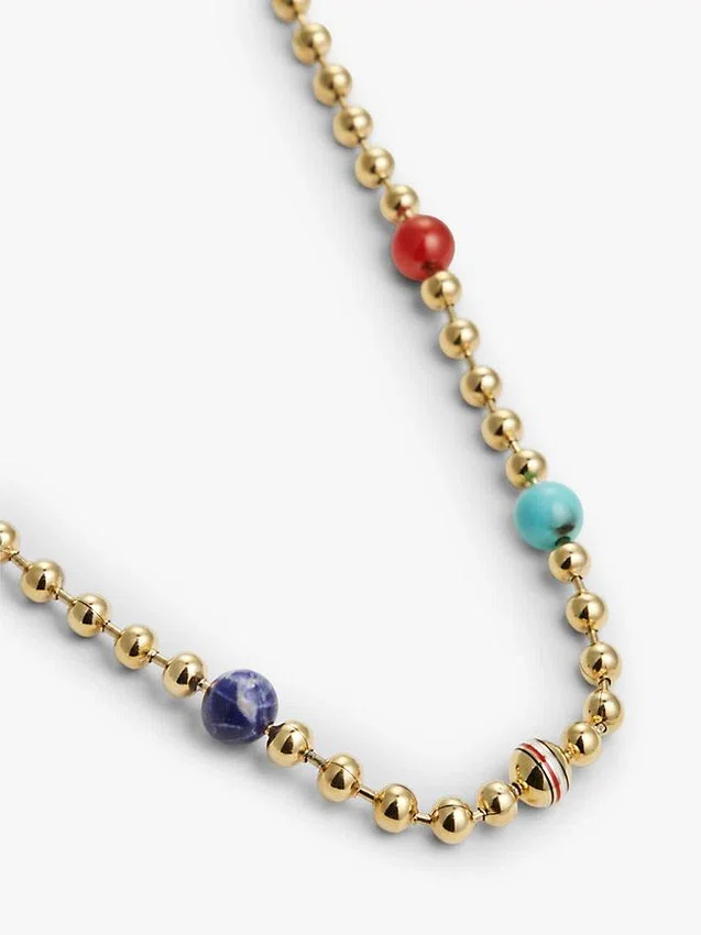 Collar boho multicolor con cuentas Collar boho multicolor con cuentas