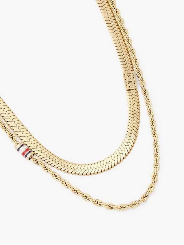 Collar de doble capa Collar de doble capa