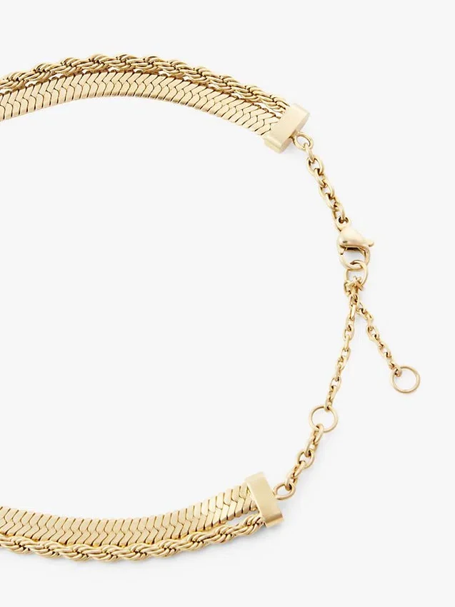 Collar de doble capa Collar de doble capa
