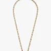 Collar de eslabones con rayas emblemáticas