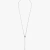 Collar lariat con detalles de cristal Collar lariat con detalles de cristal