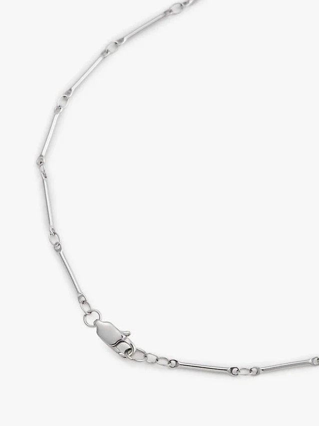 Collar lariat con detalles de cristal Collar lariat con detalles de cristal