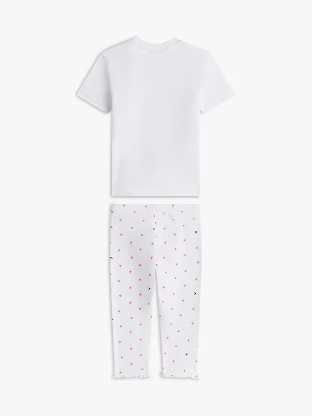 Conjunto de camiseta y leggings de punto calado para bebés Conjunto de camiseta y leggings de punto calado para bebés