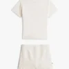 Conjunto de camiseta y pantalones cortos con el logotipo de Tommy para bebés