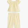 Conjunto de camiseta y pantalones de cuadros vichy para bebés Conjunto de camiseta y pantalones de cuadros vichy para bebés