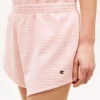 Conjunto de pijama con camiseta Henley y pantalones cortos