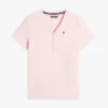 Conjunto de pijama con camiseta Henley y pantalones cortos
