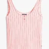 Conjunto de pijama con camiseta sin mangas corta y pantalones