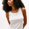 Conjunto de pijama con camiseta sin mangas de espalda nadadora y pantalones cortos Conjunto de pijama con camiseta sin mangas de espalda nadadora y pantalones cortos