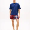 Conjunto de pijama con camiseta y pantalones cortos de tejido