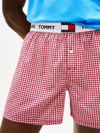 Conjunto de pijama con camiseta y pantalones cortos de tejido