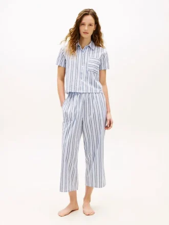 Conjunto de pijama de camisa y pantalones cortos