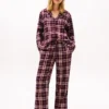 Conjunto de pijama de franela y pantalones