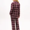 Conjunto de pijama de franela y pantalones
