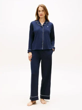 Conjunto de pijama de manga larga y pantalones