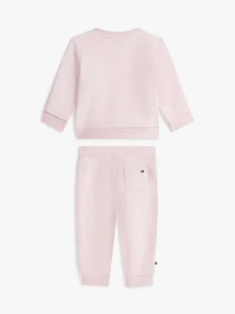 Conjunto de sudadera y pantalones con el logotipo de Tommy para bebés