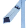 Corbata de mezcla de seda con diseño de ojo de pájaro