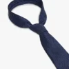 Corbata de mezcla de seda con estampado geométrico Corbata de mezcla de seda con estampado geométrico