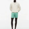 Corte regular. Pantalones cortos Tommy con cintura cómoda de 12,7 cm