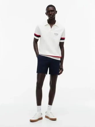 Corte regular. Pantalones cortos Tommy con cintura cómoda de 12,7 cm