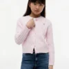 Cárdigan de punto trenzado para niña