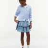 Cárdigan de punto trenzado para niña