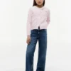 Cárdigan de punto trenzado para niña
