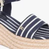 Espadrillas con cuña y plataforma de rayas bretonas Espadrillas con cuña y plataforma de rayas bretonas