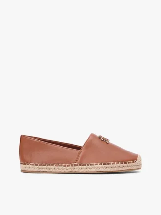 Espadrillas de cuero con TH Monogram
