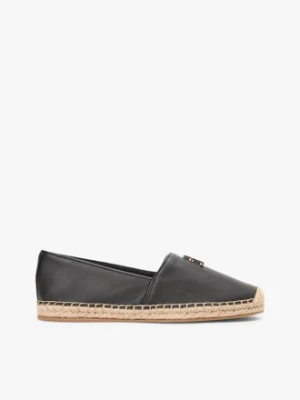 Espadrillas de cuero con TH Monogram