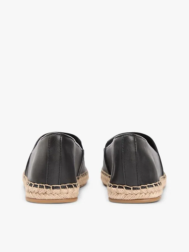 Espadrillas de cuero con TH Monogram Espadrillas de cuero con TH Monogram