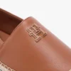 Espadrillas de cuero con TH Monogram Espadrillas de cuero con TH Monogram