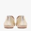 Espadrillas de cuero metalizado con TH Monogram Espadrillas de cuero metalizado con TH Monogram