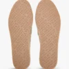 Espadrillas de cuero metalizado con TH Monogram Espadrillas de cuero metalizado con TH Monogram