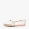 Espadrillas de cuero metalizado con TH Monogram Espadrillas de cuero metalizado con TH Monogram