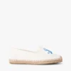 Espadrillas de lona con monograma Espadrillas de lona con monograma