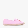 Espadrillas de lona con monograma Espadrillas de lona con monograma