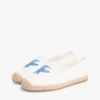 Espadrillas de lona con monograma Espadrillas de lona con monograma