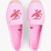 Espadrillas de lona con monograma Espadrillas de lona con monograma