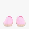 Espadrillas de lona con monograma Espadrillas de lona con monograma