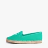 Espadrillas de lona con monograma