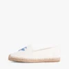 Espadrillas de lona con monograma Espadrillas de lona con monograma