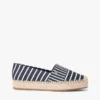 Espadrillas de plataforma de lona a rayas Espadrillas de plataforma de lona a rayas
