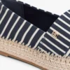Espadrillas de plataforma de lona a rayas Espadrillas de plataforma de lona a rayas