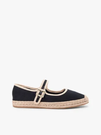 Espadrilles Mary Jane de lona