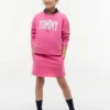 Falda-pantalón de rizo para niña