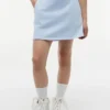 Falda-pantalón de rizo para niña