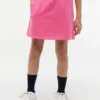 Falda-pantalón de rizo para niña