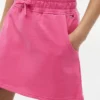 Falda-pantalón de rizo para niña