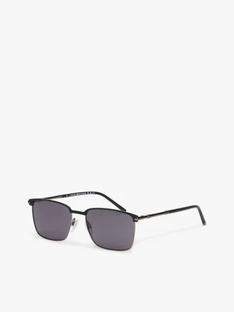 Gafas de sol con montura cuadrada metálica